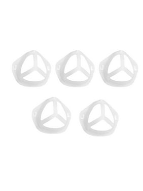 5Pcs Silicone Lanyard Holder Increases The Breathing Space to Help Breathing Motion Holder White